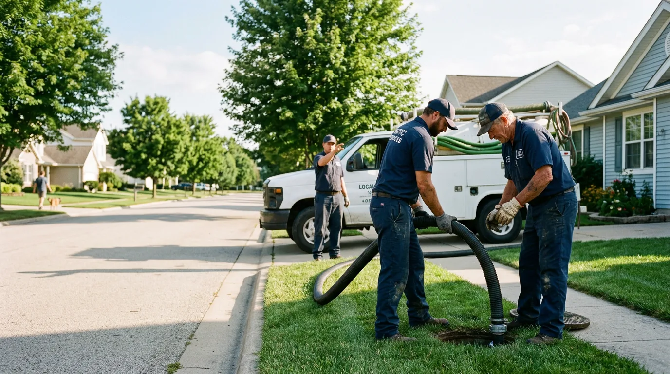 Emergency Septic Service in New Middletown, OH